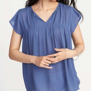 Old Navy flutter sleeve blouse